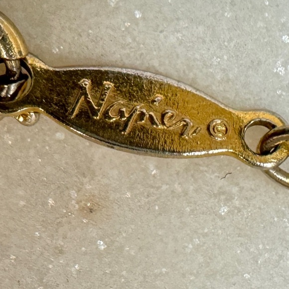 Napier Gold and Pearl Bracelet - Picture 4 of 4